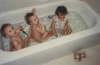 Rub-a dub who's in the tub?
